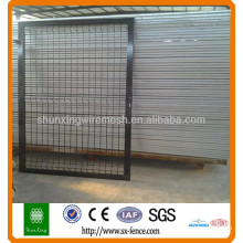 ISO9001 Alibaba China PVC coated door iron gate designs